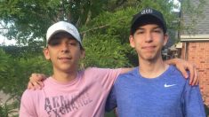 Hermanos de Texas limpian cubos de basura para recaudar dinero para universidad en medio de la pandemia