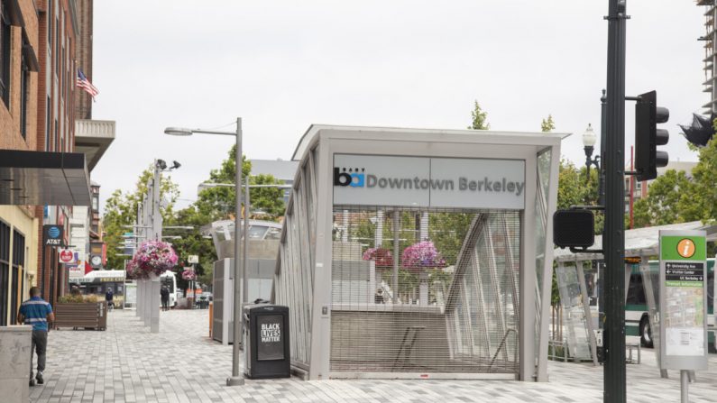 Downtown Berkeley el 19 de julio de 2020. (Daren Chou/The Epoch Times)