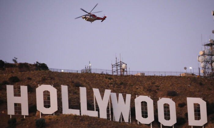 El letrero de Hollywood en Los Ángeles, California, el 9 de noviembre de 2019 (Mario Tama/Getty Images).