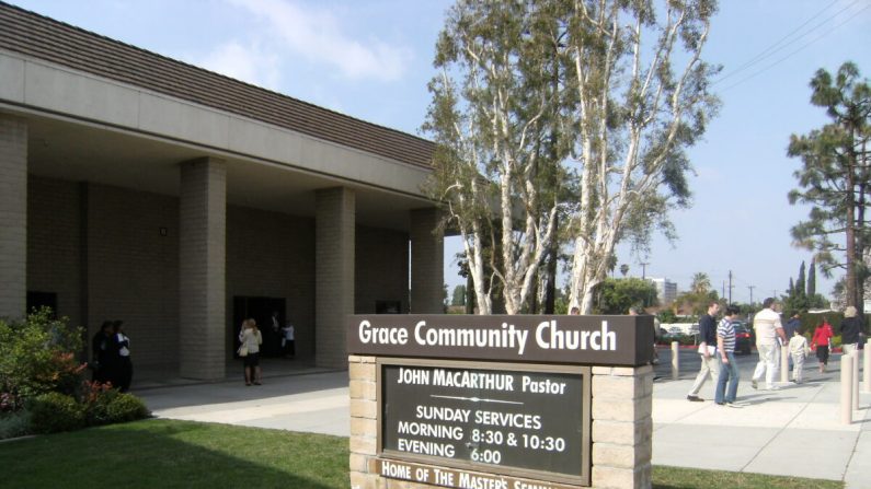 Iglesia de la Comunidad de la Gracia en Los Ángeles, marzo de 2008. (Pigby en Wikipedia Commons/Dominio Público)