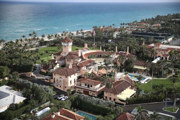 El resort Mar-a-Lago en Palm Beach, Florida, el 11 de enero de 2018. (Joe Raedle/Getty Images)