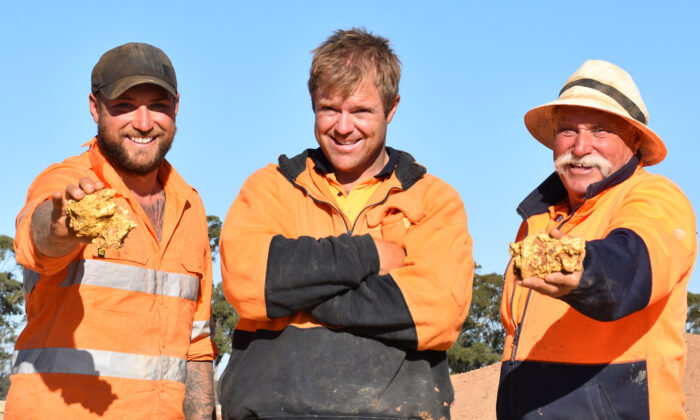 (Cortesía de Aussie Gold Hunters/Electric Pictures/Discovery Channel)