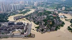 Funcionarios chinos advierten que lo peor está por venir mientras inundaciones alcanzan un nuevo récord