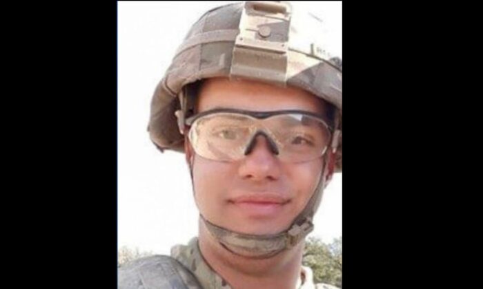 Francisco Gilberto Hernandez Vargas, 24, en una foto de archivo (Fort Hood)