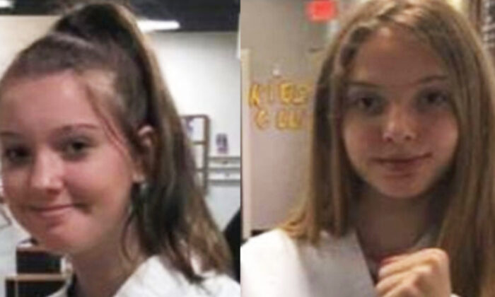 Sarah Beth Hull, de 11 años, y Natalie Renea Hull, de 13. (Oficina del Sheriff de Palo Pinto Co.)