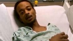 Jacob Blake habla desde su cama del hospital en un vídeo