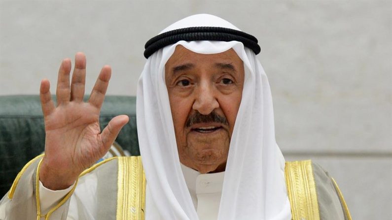 El emir de Kuwait Sabah al Ahmad al Sabah. EFE/EPA/NOUFAL IBRAHIM