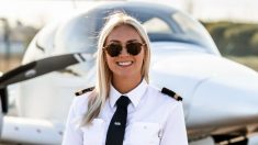 Exazafata de 25 años deja su trabajo para cumplir su sueño de convertirse en piloto