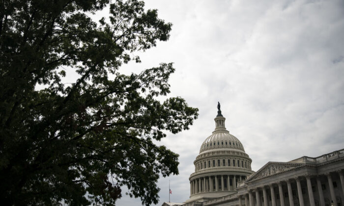 El edificio del Capitolio de los Estados Unidos en Washington, el 28 de septiembre de 2020. (Al Drago/Getty Images).