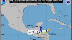 Nana puede ser huracán cuando llegue hoy a Belice