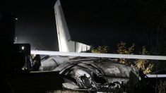 Mueren 26 personas en un accidente de un avión militar en Ucrania