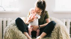 Cómo las mamás activas les dan a sus bebés una vida de buena salud