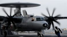 Se salva toda la tripulación del avión de la Marina de EE.UU. que se estrelló en Virginia