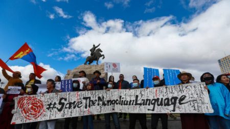 Movimiento #SaveTheMongolianLanguage atrae la atención y apoyo en todo el mundo