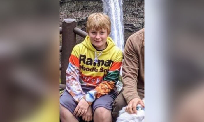 Wyatt Tofte, 13 años, murió en los incendios del condado de Marion, Oregon, el 8 de septiembre de 2020. (Cortesía de la familia Tofte vía Wire Service)