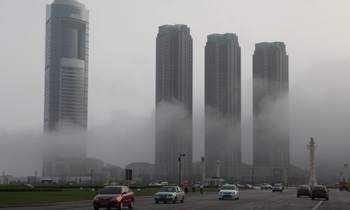 Edificios en Dalian, provincia de Liaoning (China). (VCG/VCG vía Getty Images)