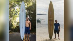 Surfista pierde su preciada tabla en Hawái, pero la encuentra a 5200 millas de distancia en Filipinas