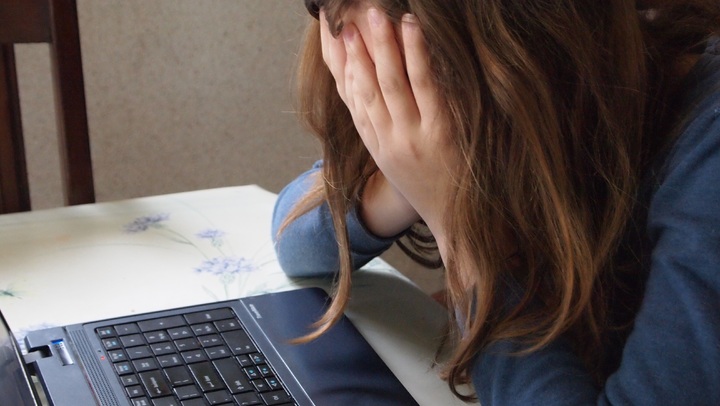 Imagen ilustrativa de adolescente frente a su computadora. (Pxhere/CCO)