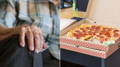 Repartidor de pizza de 89 años recibe USD 12,000 de propina como agradecimiento de una familia hispana