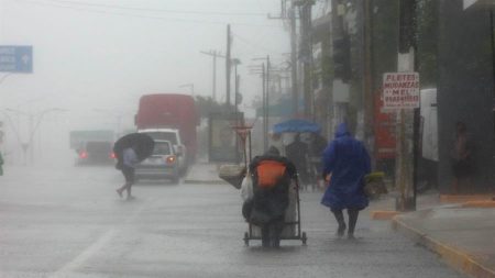 Dos frentes fríos ocasionarán lluvias en 27 estados mexicanos