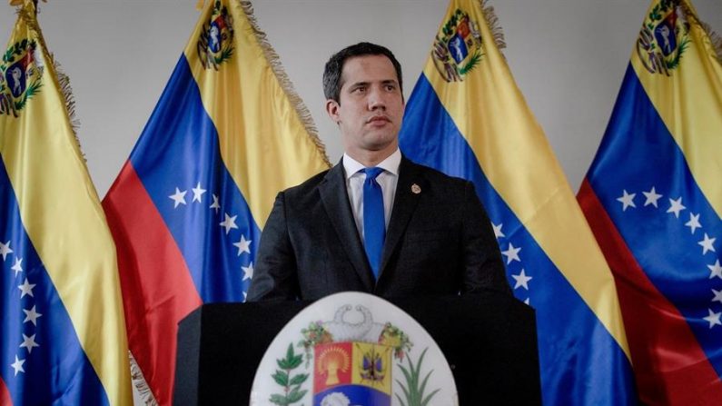 Fotografía cedida por la prensa del presidente encargado venezolano Juan Guaidó. EFE/ Prensa Juan Guaidó
