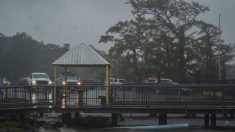 La tormenta tropical Delta produce aún fuertes vientos y lluvias en Louisiana