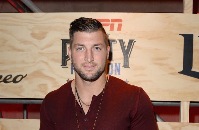 Tim Tebow. (Gustavo Caballero/Getty Images for ESPN)