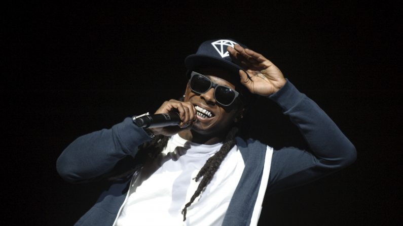 Lil Wayne actúa en el Cajundome el 8 de enero de 2010 en Lafayette, Louisiana. (Erika Goldring/Getty Images)