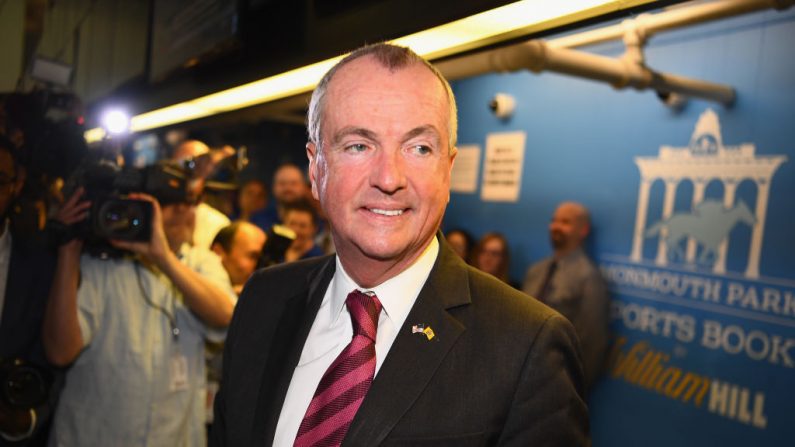 El gobernador de Nueva Jersey, Phil Murphy, foto tomada el 14 de junio de 2018 en Oceanport, Nueva Jersey (EE.UU.). (Foto de Dave Kotinsky/Getty Images)