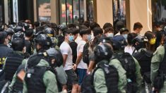 Hongkoneses protestan en el «Día Nacional» de China desafiando la prohibición de la policía
