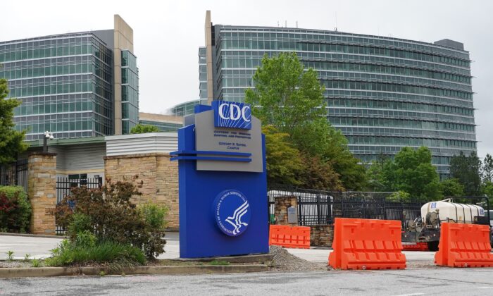 La sede de los Centros para el Control y la Prevención de Enfermedades (CDC) en Atlanta (Georgia), el 23 de abril de 2020. (Tami Chappell/Getty Images)