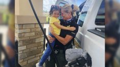 Ayudante del sheriff se reúne con niña a quien salvó la vida hace 3 años: Por eso “hago el trabajo que hago”
