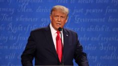«No puedes cerrar nuestra nación o no tendrás una nación», dijo Trump durante el debate