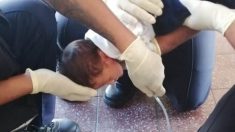 Equipo de bomberos resucita bebé que no respondía: «parecía que el tiempo se hubiera detenido»