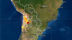 Sismo de magnitud 6.4 sacude noroeste argentino, cerca de frontera con Chile