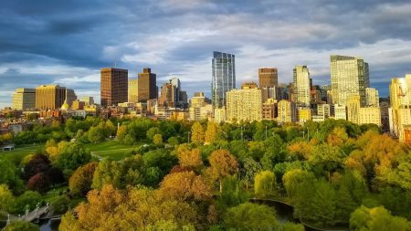 La belleza del otoño en Boston