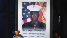 Marine estadounidense que murió al salvar a una compañera que se ahogaba recibe Medalla al Valor