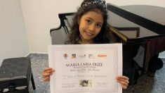 Niña colombiana supera el bullying al descubrir su talento en el piano: ahora gana concursos en Europa