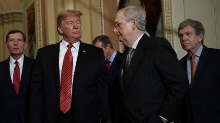 McConnell pide a los republicanos que anulen el veto de Trump al proyecto de ley de defensa