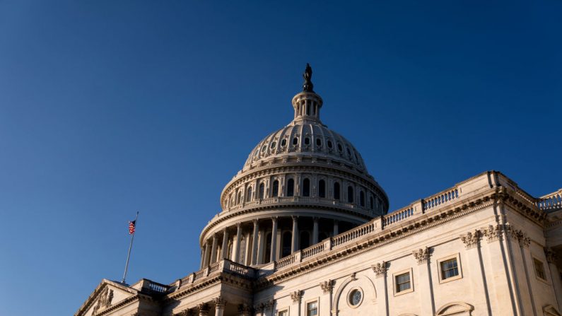 El Capitolio de EE.UU. se levanta el 11 de diciembre de 2020 en Washington, DC. (Stefani Reynolds/Getty Images)