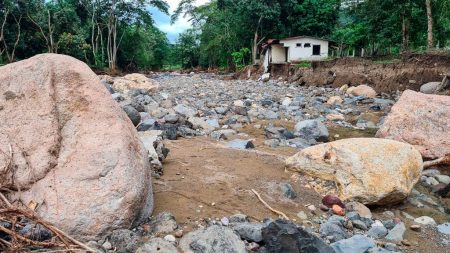 Dos muertos y treinta familias afectadas dejan fuertes lluvias en Honduras