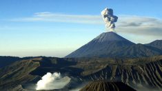 El volcán indonesio Semeru expulsa una columna de humo de hasta 2000 metros