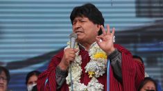 Partidarios del MAS lanzan silla contra Evo Morales como muestra de descontento electoral