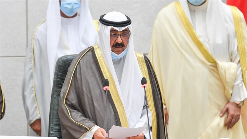 El emir de Kuwait, Nawaf al Ahmad al Jaber al Sabah. EFE/EPA/Noufal Ibrahim/Archivo