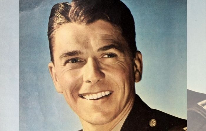 Ronald Reagan en 1945. (Dominio público)