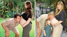 Bindi Irwin recrea una foto especial de sus padres al entrar en el tercer trimestre de su embarazo