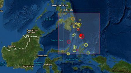 Un sismo de magnitud 7 sacude el sudeste de Filipinas