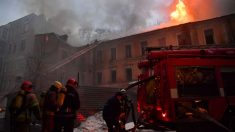 Mueren 15 personas en el incendio de una residencia de ancianos en Ucrania