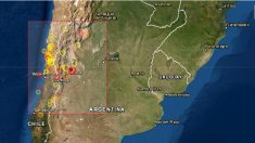Sismo de 6.4 grados sacude diversas zonas de Argentina