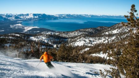 Lago Tahoe: «El país de las maravillas invernarles» para las familias
